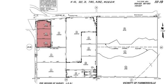Farmersville, CA - Opportunity Zone: Hwy 198 and Farmersville Blvd., Farmersville, CA 93223